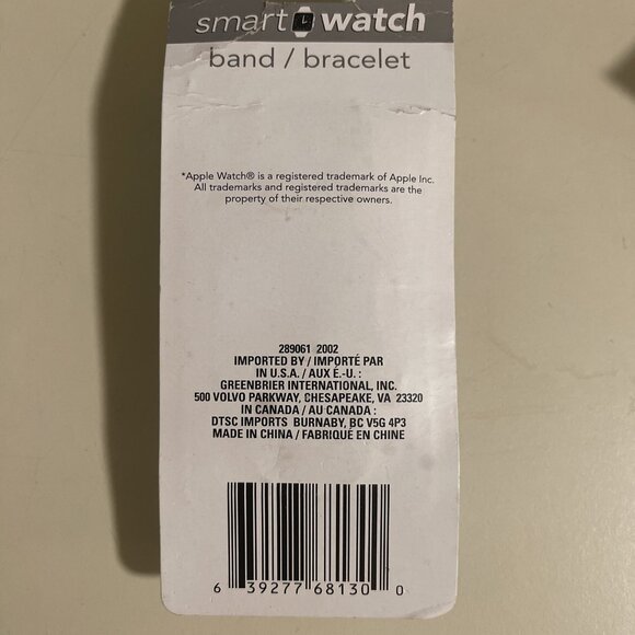 Apple Watch 42mm Case BLACK Band, Smart Watch Easily Fits into Case - Picture 6 of 6